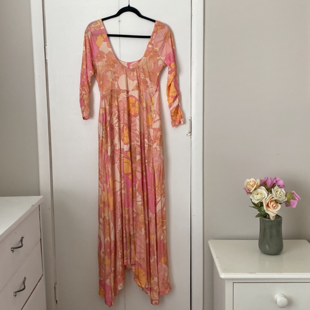 - FREE PEOPLE beautiful maxi dress - Picture 3 of 6